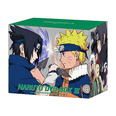 完全生産限定版 NARUTO ナルト DVD-BOX III 激突!ナルト VS サスケ