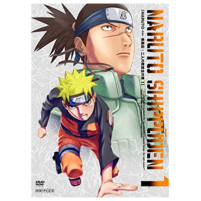 NARUTO ナルト 疾風伝 DVD 二人の救世主の章 全6巻 収納BOX付