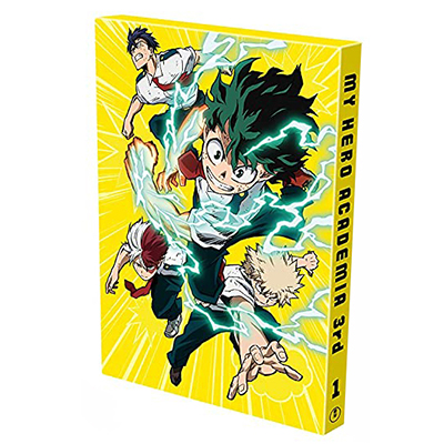 初回生産限定版 僕のヒーローアカデミア 3rd Blu-ray 全巻 全巻購入特典付 / 全8巻