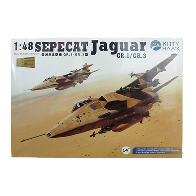 キティホークモデル 1/48 SEPECAT ジャギュア GR.1/GR.3 攻撃機