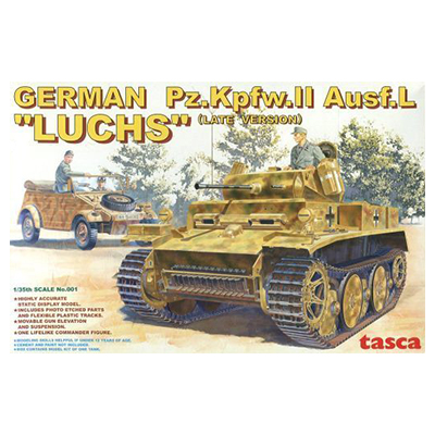 tasca 1/35 ドイツ II号戦車 L型 ルクス 後期型