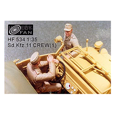 ホビーファン 1/35 ドイツ軍 Sd.Kfz.11クルーセット1