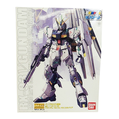 ガンプラEXPO限定 MG 1/100 νガンダム Ver.Ka メカニカルクリア