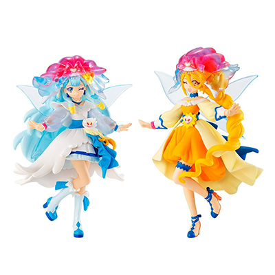 プレミアムバンダイ限定 HUGっと！プリキュア キューティーフィギュア キュアアンジュ＆キュアエトワール