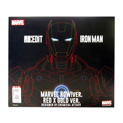 限定 RE:EDIT IRON MAN #07 MARVEL NOW! ver. RED X GOLD