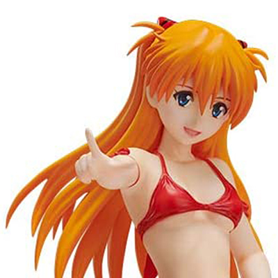 アッセンブル・ヒロインズ 1/8 式波・アスカ・ラングレー Summer Queens 半完成品 組立フィギュア