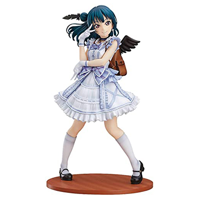 限定版 With Fans! ラブライブ!サンシャイン!! 津島善子 Blu-rayジャケットVer. 1/7スケールフィギュア