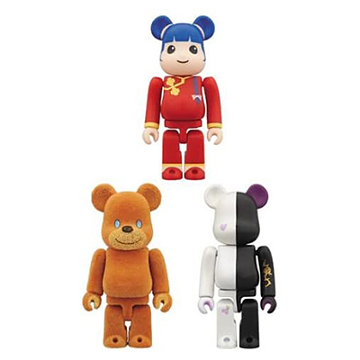 マクロス×ベアブリック NYaN3 BE＠RBRICK 100% 3体セット