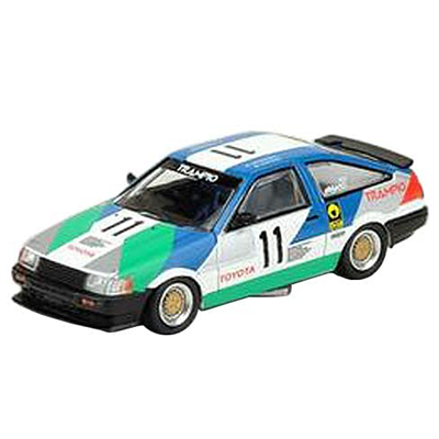 INNO 1/64 トヨタ カローラ レビン AE86 #11 JTC 1985