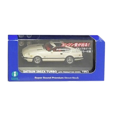 イワヤ 1/43 ダットサン/日産 280ZX ターボ S130 1983 ミントホワイト