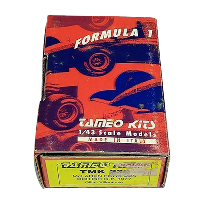 TAMEO キット 1/43 マクラーレン フォード M23 英GP 1977 G.ヴィルヌーヴ