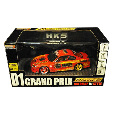 ホットワークス 1/24 D1グランプリ HKS S15 シルビア GT2835PRO仕様 2003 谷口信輝