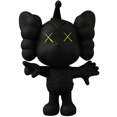 JPP KEYHOLDER BLACK KAWS Tokyo First MEDICOM TOY