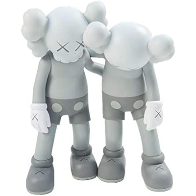 ALONG THE WAY GRAY OPEN EDITION KAWS MEDICOM TOY