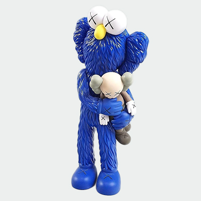 TAKE BLUE OPEN EDITION KAWS MEDICOM TOY