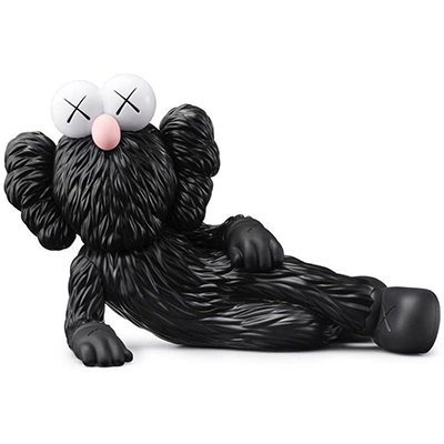 TIME OFF BLACK OPEN EDITION KAWS MEDICOM TOY