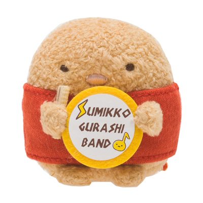 コラボてのりぬいぐるみ とんかつ(SUMIKKO GURASHI BAND) すみっコぐらし × TOWER RECORDS サンエックス