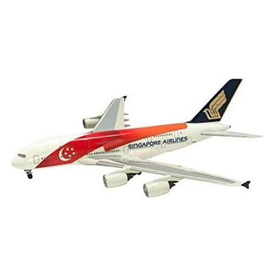 4.AIRBUS 380 建国50周年塗装 世界のエアライン シンガポール航空 1/500