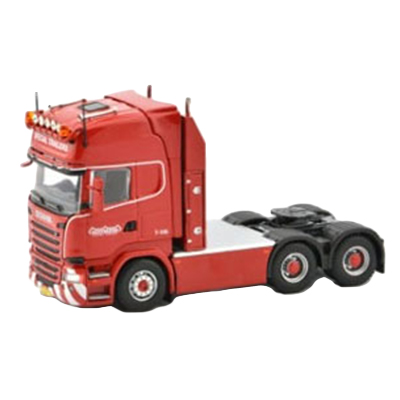 スカニア L ストリームライン トップライン 6×4 Nooteboom レッドライン 1/50
