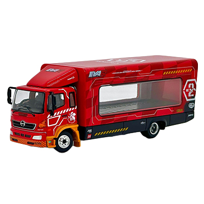 EVA RACING TRANS PORTER HINO 500 EVA-02 ポップレース 1/64