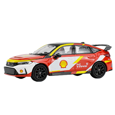SHELL HONDA CIVIC TYPE R ポップレース 1/64