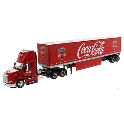 Coca-Cola ピータービルト 579 トラクター＆トレーラー モーターシティクラシック 1/50