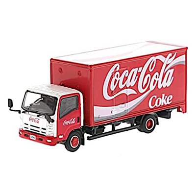Coca-Cola いすゞ Nシリーズ コンテナトラック モーターシティクラシック 1/76