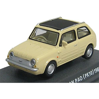 日産 PAO ベージュ Car of the 80’s EDITION RED コナミ 1/64