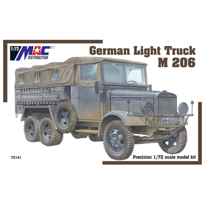 マギルス M.206 1.5トントラック 幌付 マックディストリビューション 1/72