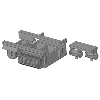 新1000形 3～5次車用 床下機器 8連用 豪華版 6両分入り D002 富士川車輌工業