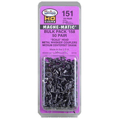 Magne-Matic カプラー 151 バルクパック 50ペア ケーディー HO