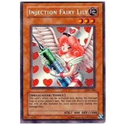 Injection Fairy Lily アジア版 LOD-100 シークレットレア 遊戯王OCG