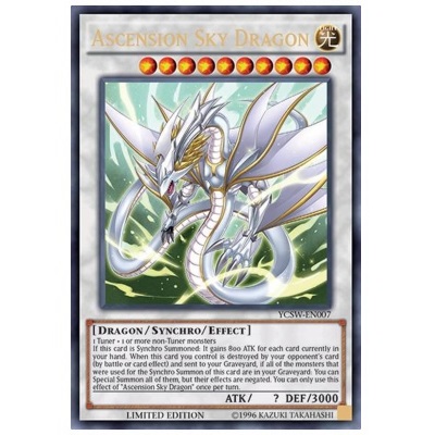 Ascension Sky Dragon WCS2014 参加賞品 YCSW-EN007 スーパーレア
