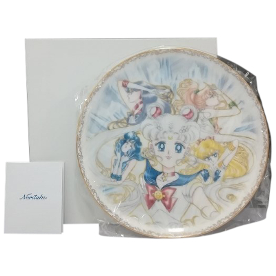 ノリタケコラボプレート 美少女戦士セーラームーン原画集 I カバー絵使用 ファンクラブ会員限定
