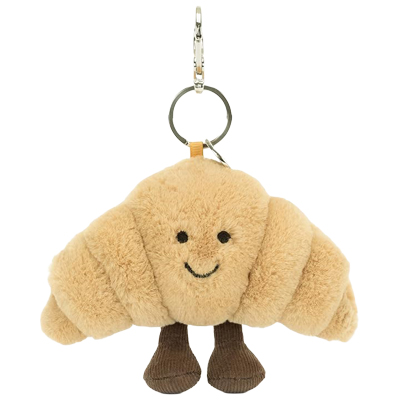 Croissant クロワッサン クリップオン キーチェーン バッグチャーム Jellycat