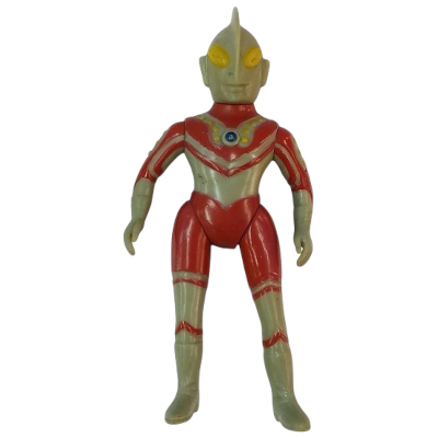 ゾフィー ウルトラマン ブルマァク 約16cm ソフビ 当時物