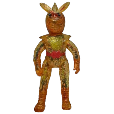 変身忍者嵐 改造人間シリーズ ポピー ソフビ 当時物