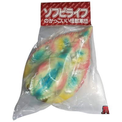 ジャイアントヘドラ 飛行形態 蓄光 金目 ソフビライフのかっこいい怪獣軍団