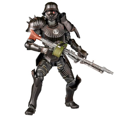 プロテクトギア「34年式特殊増加装甲」黒Ver. タケヤ式自在置物 ケルベロス・サーガ 海洋堂