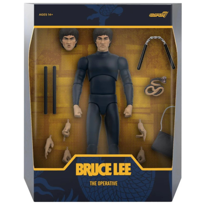 ブルース・リー キャットスーツ ver アルティメイト 7インチ アクションフィギュア スーパー7