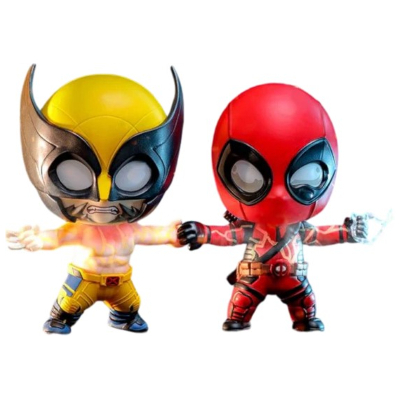 デッドプール&ウルヴァリン ズッ友パワー版 2体セット サイズS トイサピエンス限定 コスベイビー