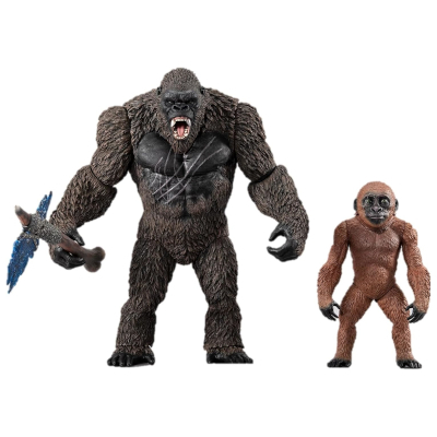 KONG with SUKO From映画 GODZILLAｘKONG The New Empire