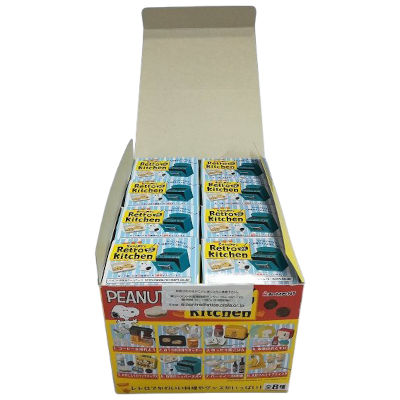 スヌーピーレトロキッチン ぷちサンプルシリーズ リーメント 1BOX 8箱入り