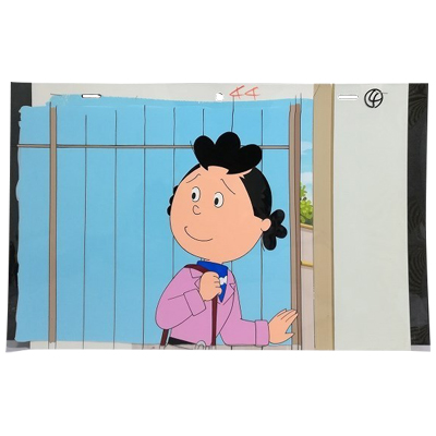サザエさん セル画 背景付き