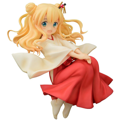 アリス・カータレット 巫女style きんいろモザイク Pretty Days アクアマリン 1/8