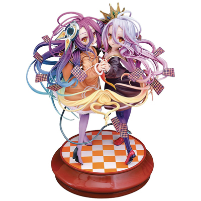 白＆シュヴィ 限定販売 ノーゲーム・ノーライフ ゼロ ファットカンパニー 1/7