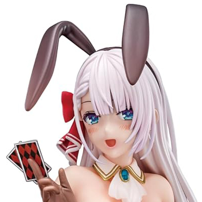 リーセリア 深紅のバニーフィギュアwithぺろりシステム 聖剣学院の魔剣使い 日本コロムビア 1/6