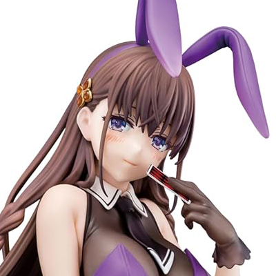 エルフィーネ・フィレット 花紫のバニーフィギュアwithぺろりシステム 聖剣学院の魔剣使い 1/6