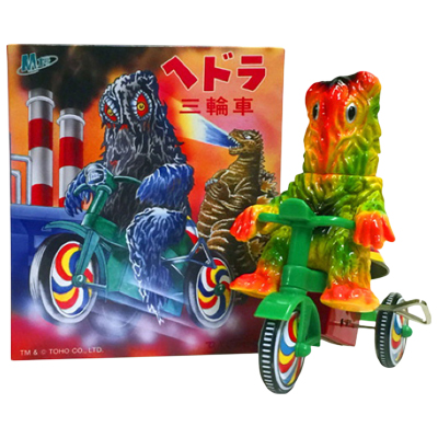 ヘドラ三輪車 肌色くるみver. M1号
