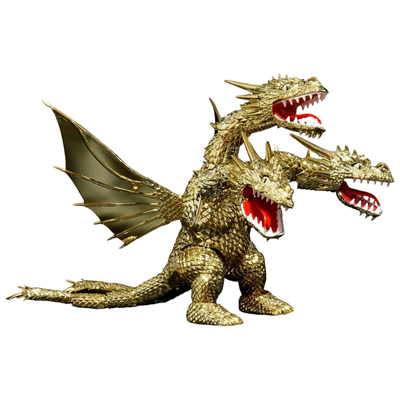 キングギドラ 1991 70周年記念バージョン 豪華メッキ仕様 チビマルゴジラシリーズ No.402